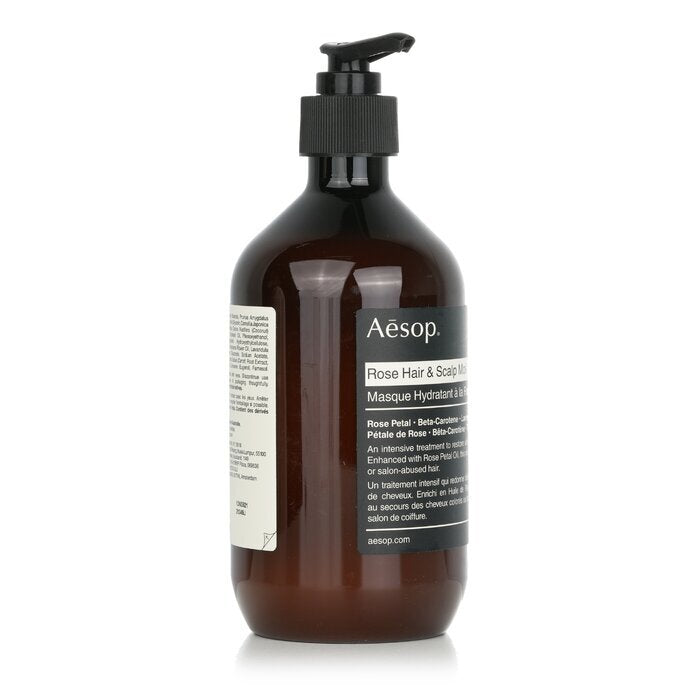 Aesop Masque Hydratant pour Cheveux et Cuir Chevelu Rose (Pour Tous Types de Cheveux) 500ml/17.64oz