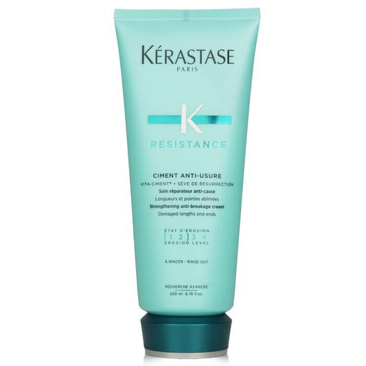 Kerastase Resistance Ciment Anti-Usure Crème Renforçante Anti-Casse - À Rincer (Pour longueurs et pointes abîmées) 200ml/6.8oz