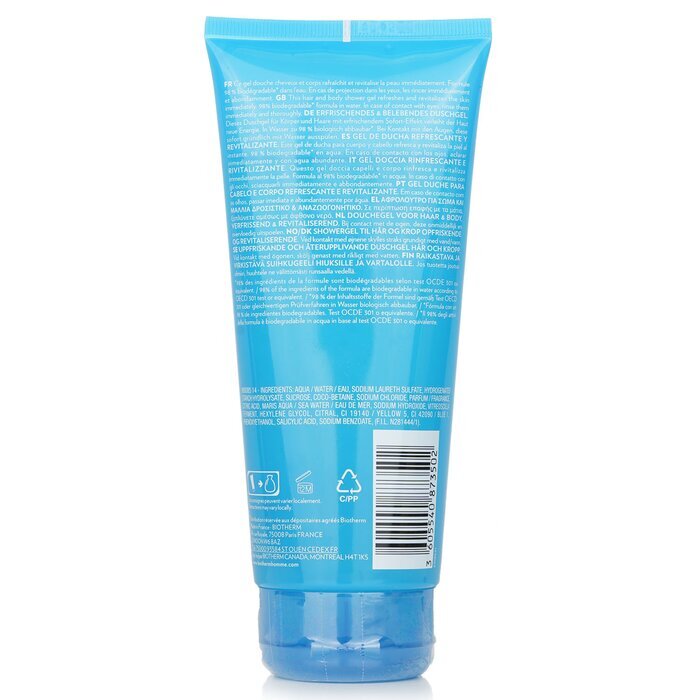 Biotherm Homme Aquafitness Instant Revitalizing Shower Gel 200ml