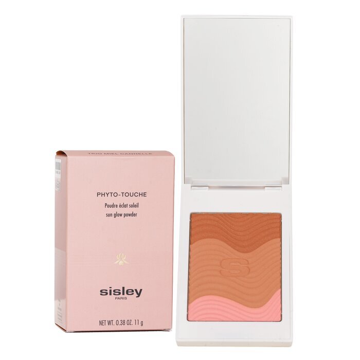 Sisley Phyto Touche Poudre Soleil Éclat Avec Pinceau - # Trio Miel Cannelle 11g/0.38oz