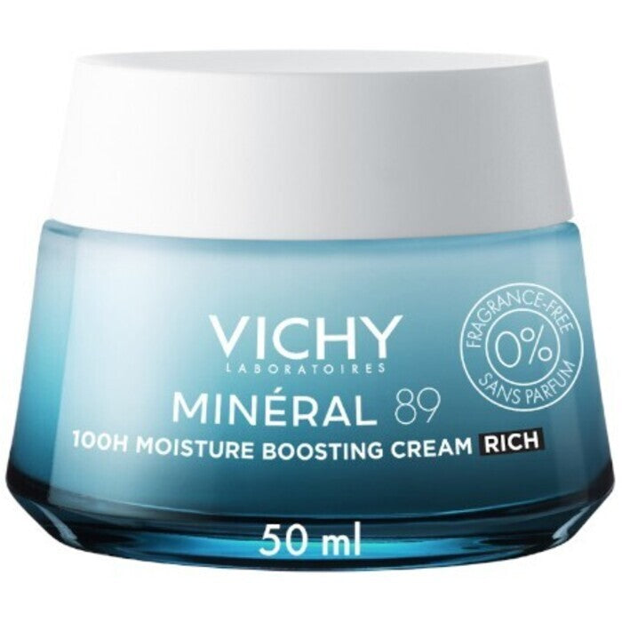 Vichy Mineral 89 100h Moisture Boosting Cream - Rich 50ml