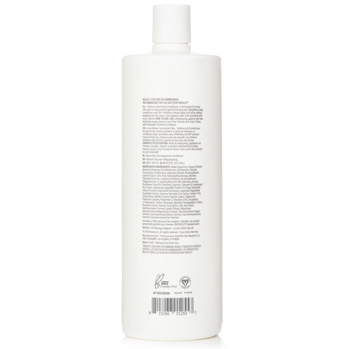 BosleyMD BosDefense Color Safe Volumizing Conditioner 1000ml