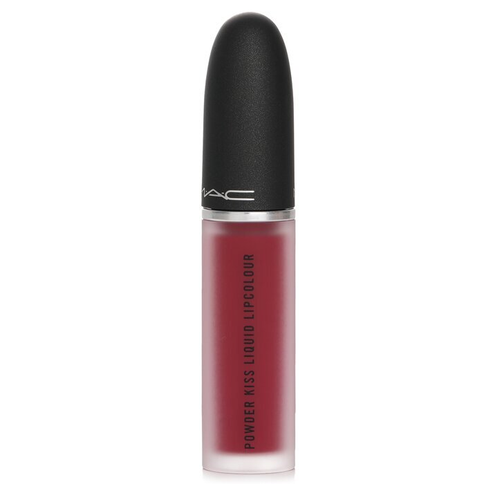 MAC Powder Kiss Liquid Lipcolour - 975 Ruby Boo 5ml