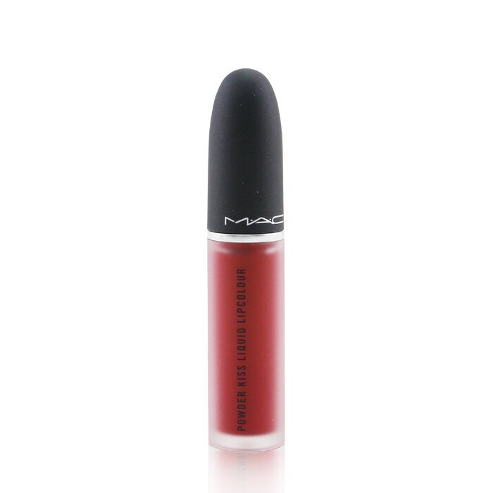 MAC Powder Kiss Liquid Lipcolour - 975 Ruby Boo 5ml