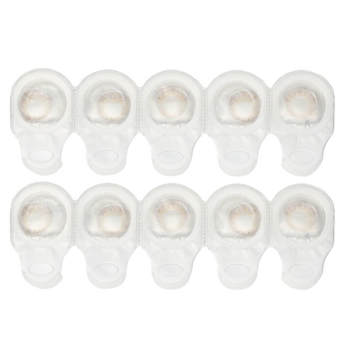Miche Bloomin' Quarter Veil 1 Day Color Contact Lenses (107 Clear Grege) - - 5.00 10pcs