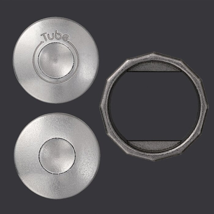 Broadway Toys Hanayama | Tube Hanayama Metal Brainteaser Puzzle Tube Rated Level 5 75*119*45 mm