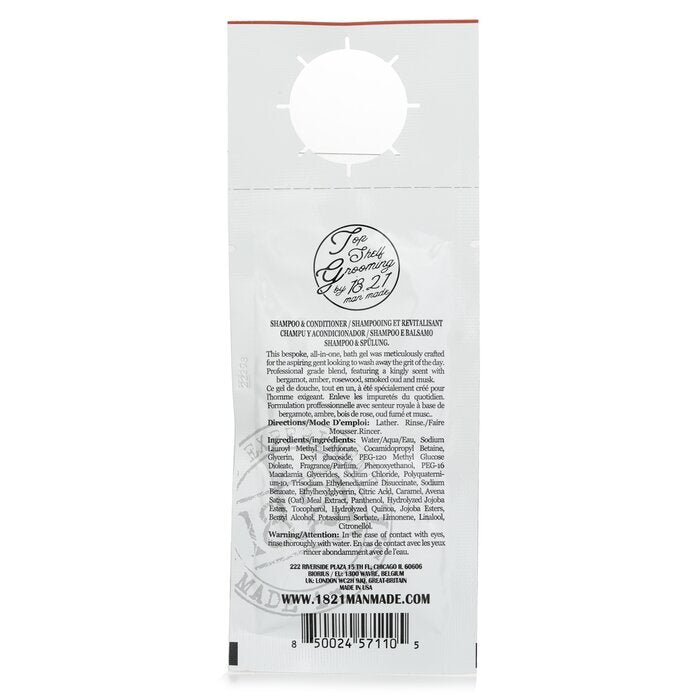 18.21 Man Made Man Made Wash Shampoo, Conditioner & Body Wash -  Noble Oud 15ml