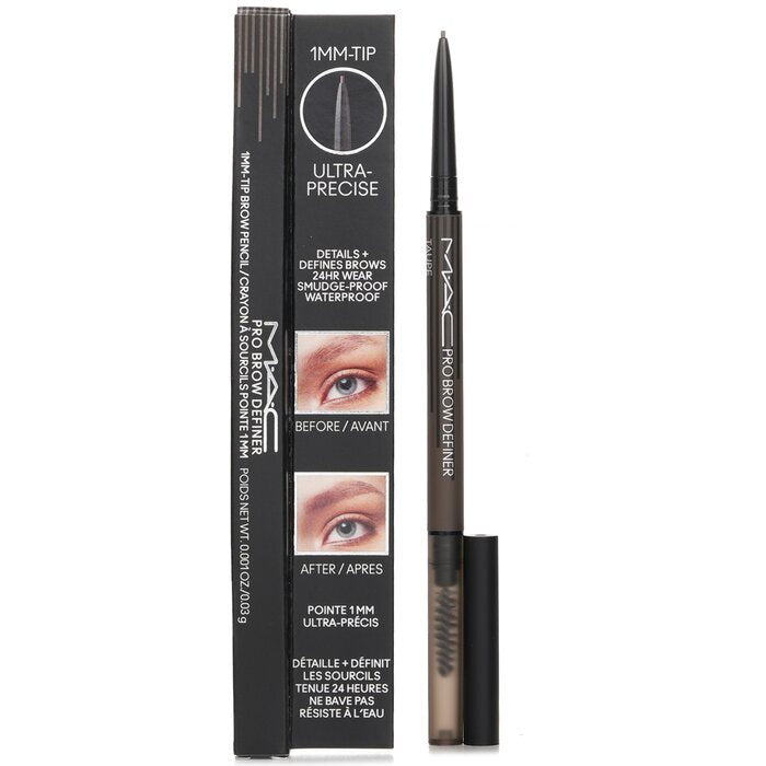 MAC Pro Brow Definer 1MM Tip Brow Pencil - Taupe 0.03g