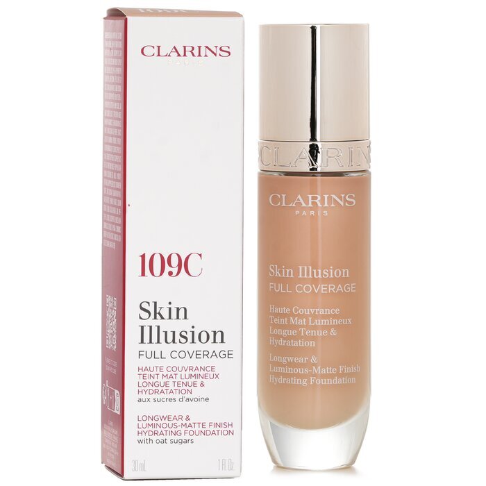 Clarins Skin Illusion Full Coverage Foundation - 109C 30ml