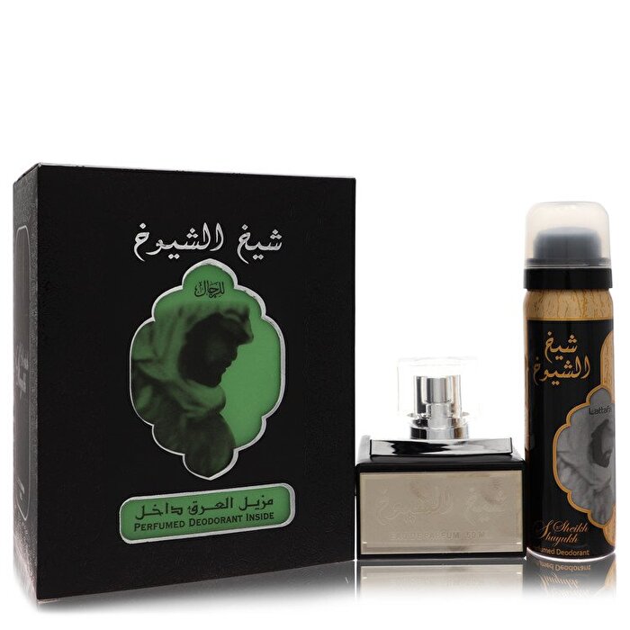 Lattafa Lattfa Sheikh Al Shuyukh Eau De Parfum Spray With Deodorant Spray 50ml/1.7oz