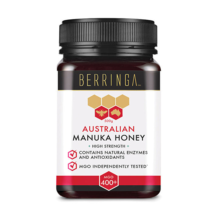 Berringa Australian Manuka Honey High Strength (mgo 400+) 500g