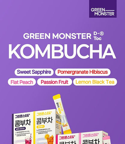 D-Toc Kombucha - 6 Types - Sweet Sapphire