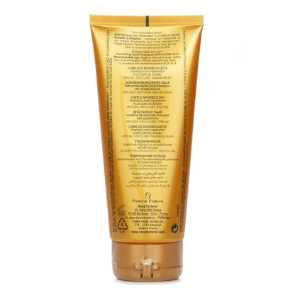 Rene Furterer Solaire Nourishing Repair Shampoo with Jojoba Wax - After Sun 200ml/6.76oz