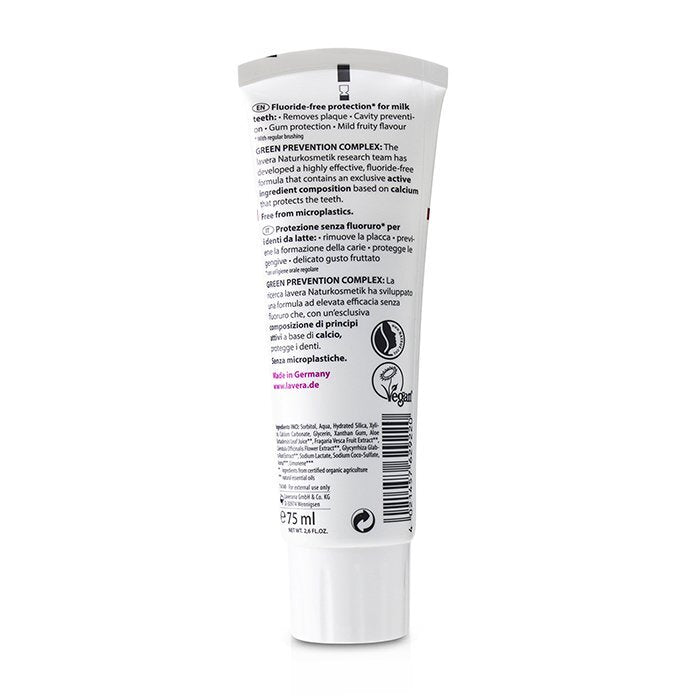 Lavera Toothpaste for Kids - With Organic Calendula & Calcium 75ml