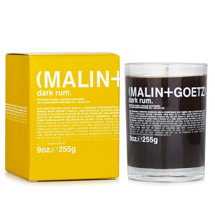 MALIN+GOETZ Scented Candle - Dark Rum 260g