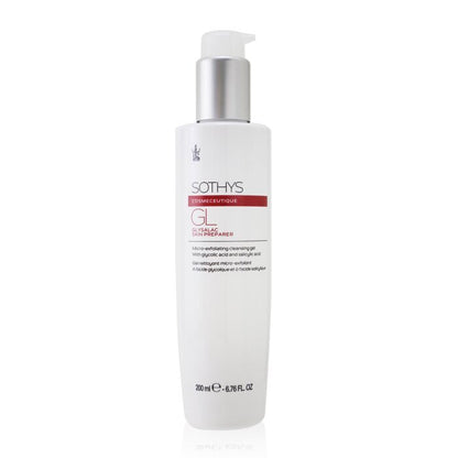 Sothys Cosmeceutique GL Glysalac Skin Preparer Micro-Exfoliating Cleansing - With Glycolic Acid & Salicylic Acid 200ml