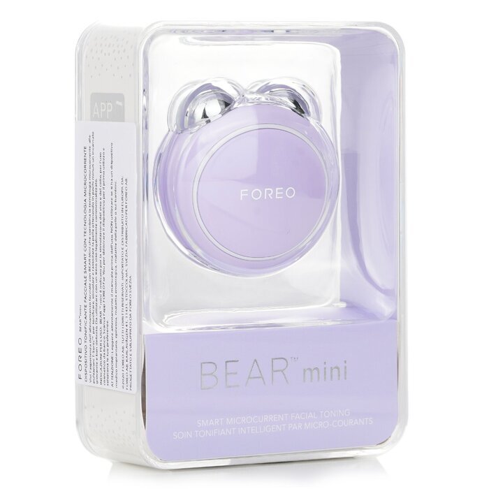 FOREO Bear Mini Smart Microcurrent Facial Toning Device -  Lavender 1pcs