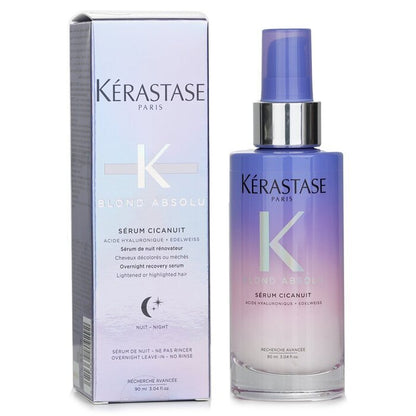 Kerastase Blond Absolu Serum Cicanuit Overnight Recovery Serum (Lightened or Highlighted Hair) (Unboxed) 90ml