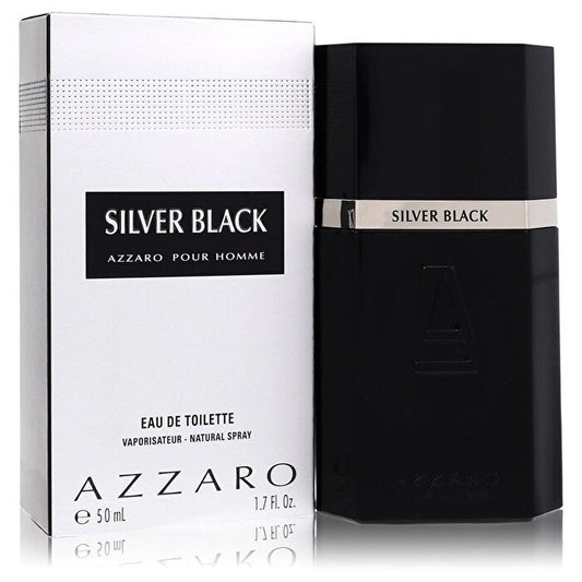 Azzaro Silver Black Eau De Toilette Spray 50ml/1.7oz