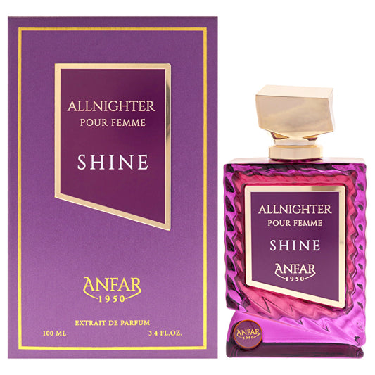 Anfar All Nighter Shine Extrait De Parfum Spray 100ml/3.4oz